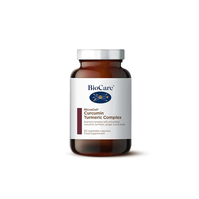 BioCare MicroCell Curcumin Turmeric Complex 60 Capsules