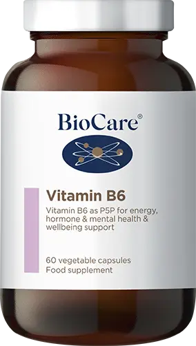 BioCare Vitamin B6 60 capsules - discontinued by supplier