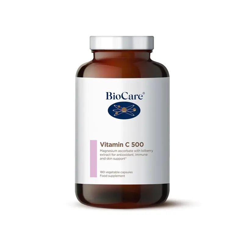 BioCare Vitamin C 500 180 Capsules
