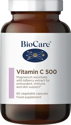 BioCare Vitamin C 500mg 60 capsules