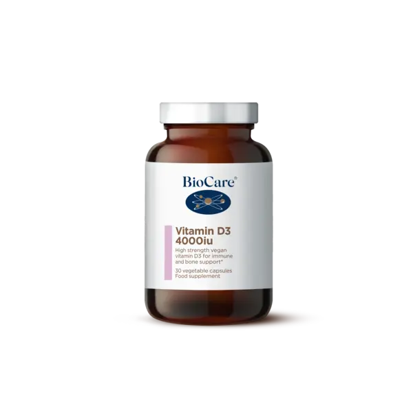 BioCare Vitamin D3 4000iu 30 Capsules