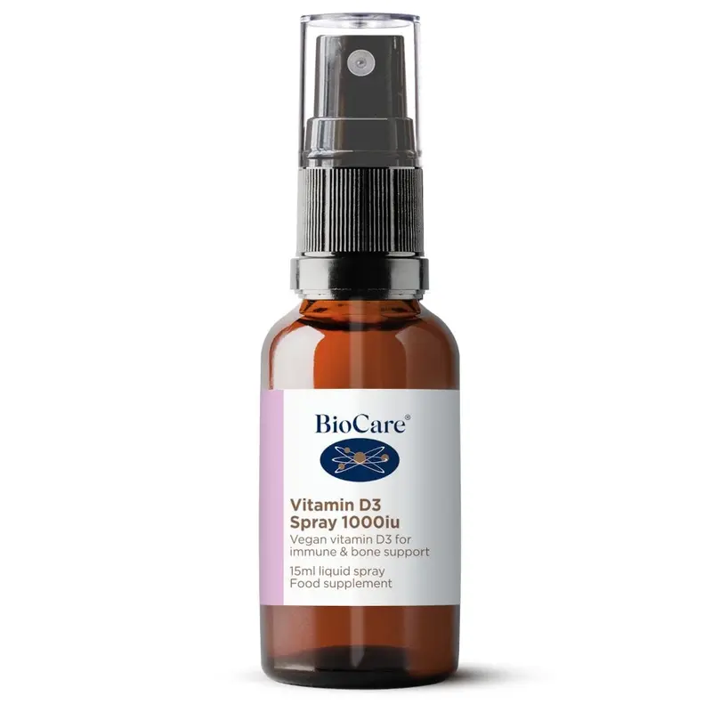 BioCare Vitamin D3 Spray 1000iu 15ml