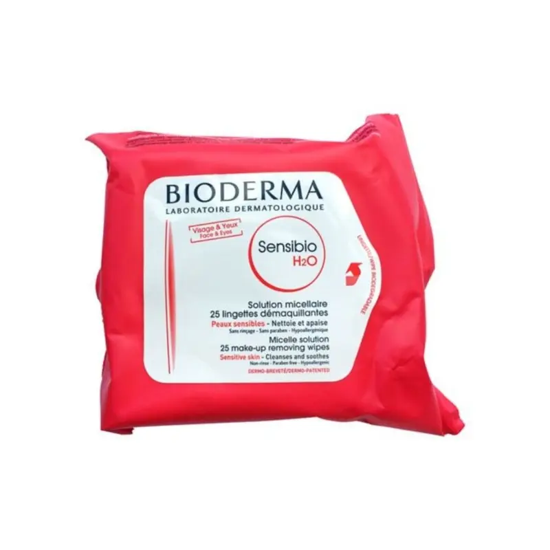 Bioderma Sensibio H2O Wipes x25