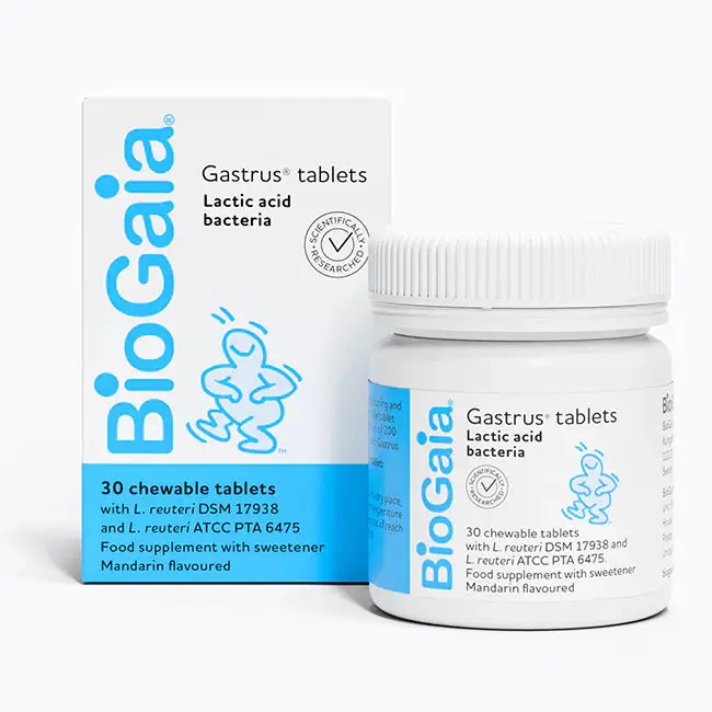 BioGaia Gastrus 30 Chewable Tablets
