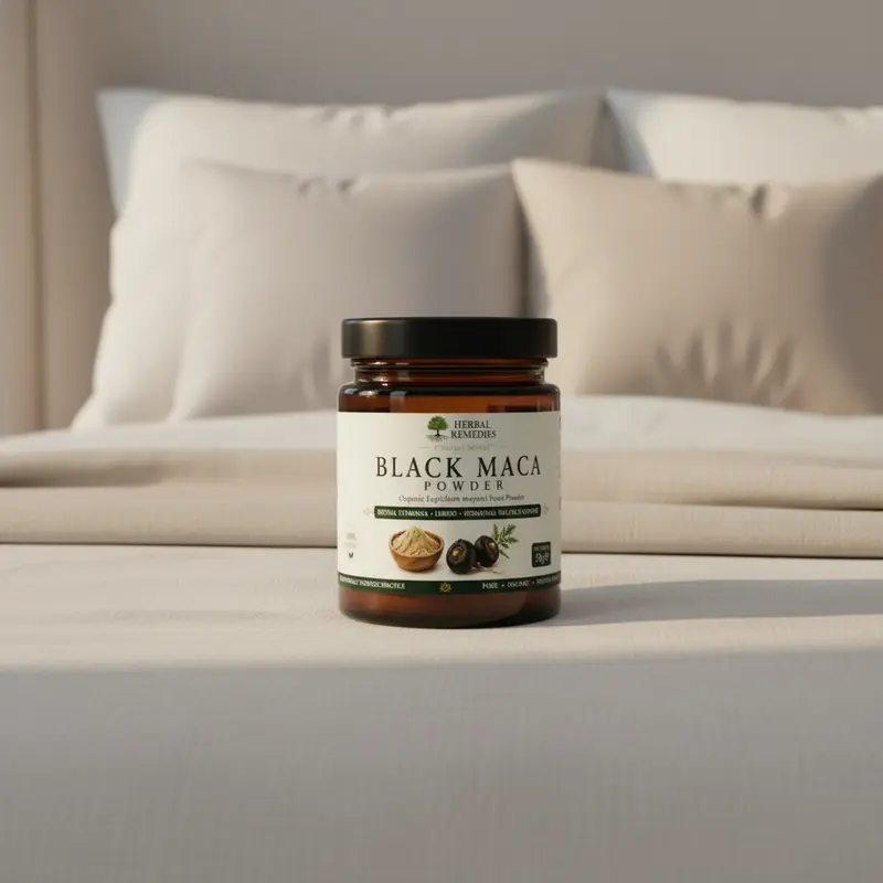 Black Maca Powder (Lepidium meyenii) — Organic | Clinical Series