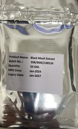 Black Musli Musli Siyah Kali Musli extract 50g