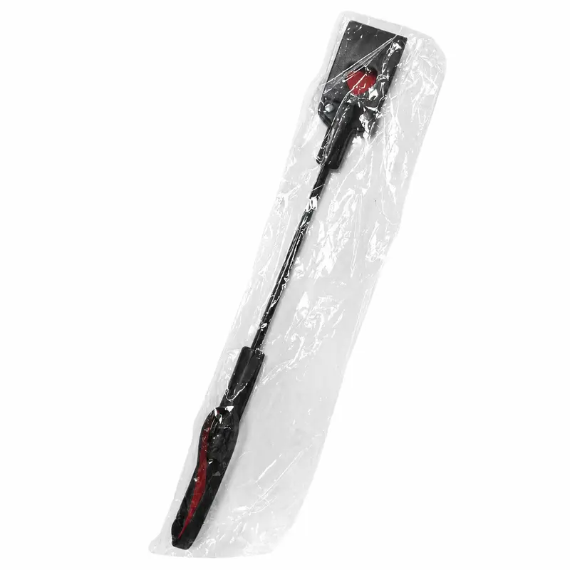 Black & Red Riding Crop Whip for Adult Role Play