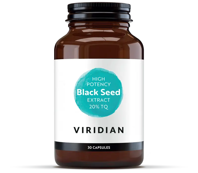 Black Seed Extract 20% TQ (High Potency) Veg Caps