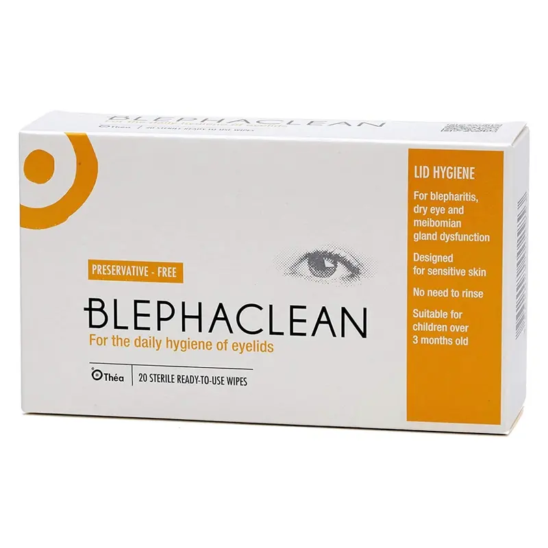 Blephaclean Sterile Preservative Free Wipes