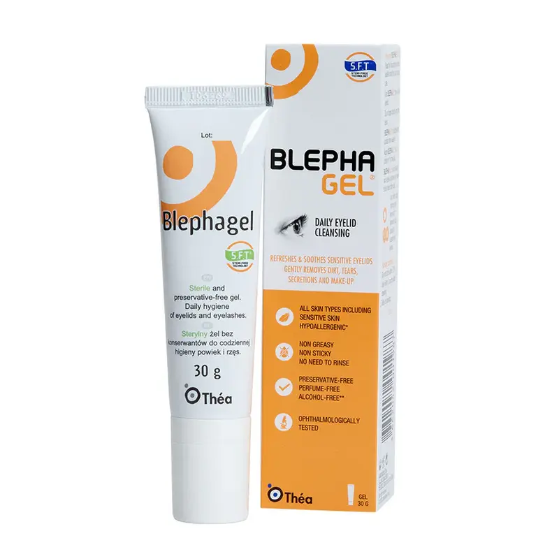 Blephagel Preservative-Free Eyelid Cleansing Gel 30g