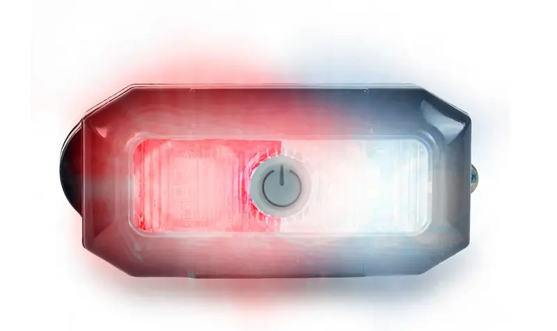 BLINKS Magnetic Glow in Dark Flashlight Red-White Light