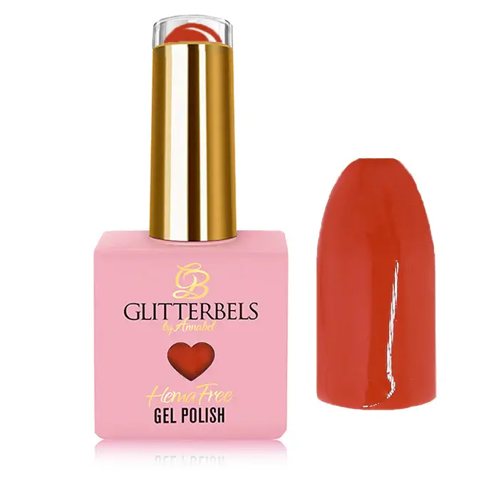 Blood Orange Hema Free Gel Polish by Glitterbels