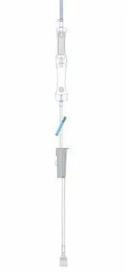 Blood Pump/Gravity Double Chamber Set with Line Label