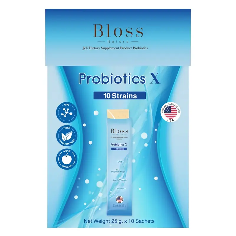 Bloss Natura - Jeli Probioticx X Dietary Supplement 25g. (10 sachets)