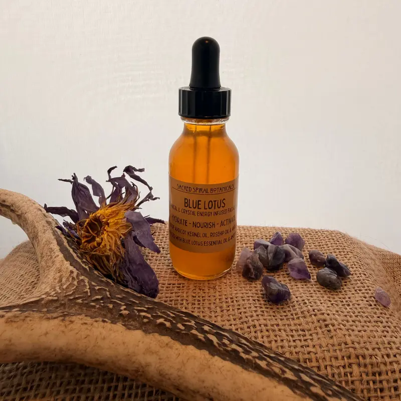 Blue Lotus facial oil serum