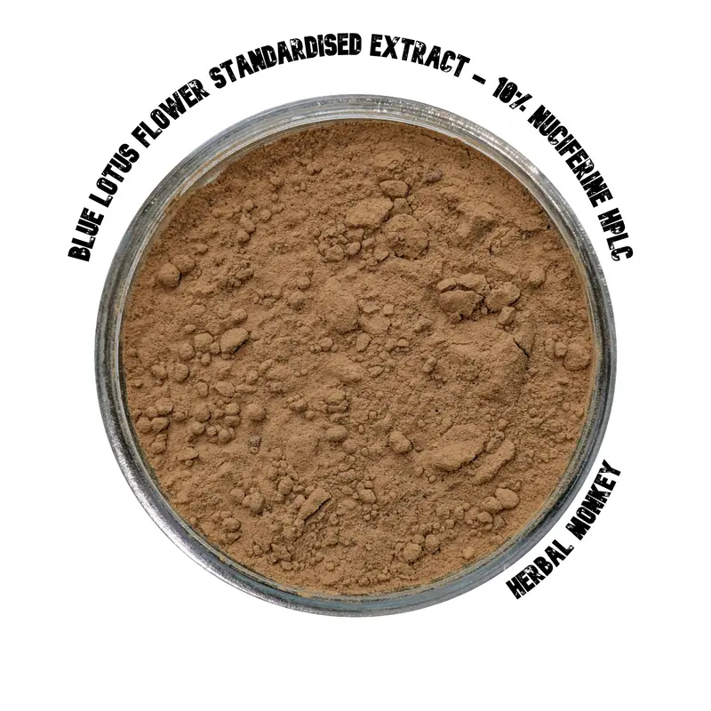 Blue Lotus Flower 10% Nuciferine Extract | Nymphaea Caerulea | Standardised HPLC