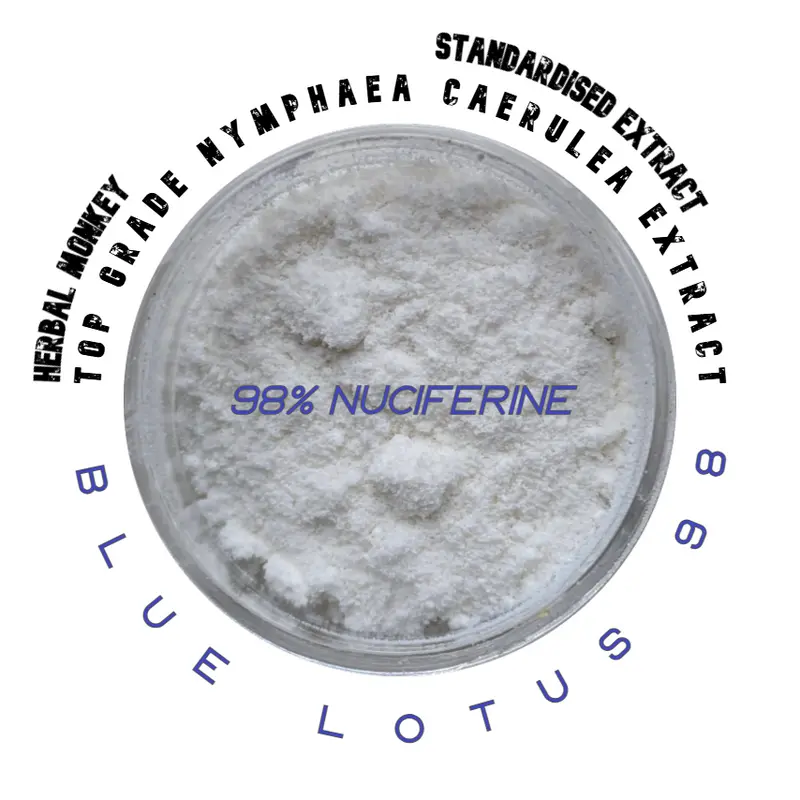 Blue Lotus Flower Extract – 98% Nuciferine | Nymphaea caerulea | Ceremonial Alkaloid Isolate for Ritual Use