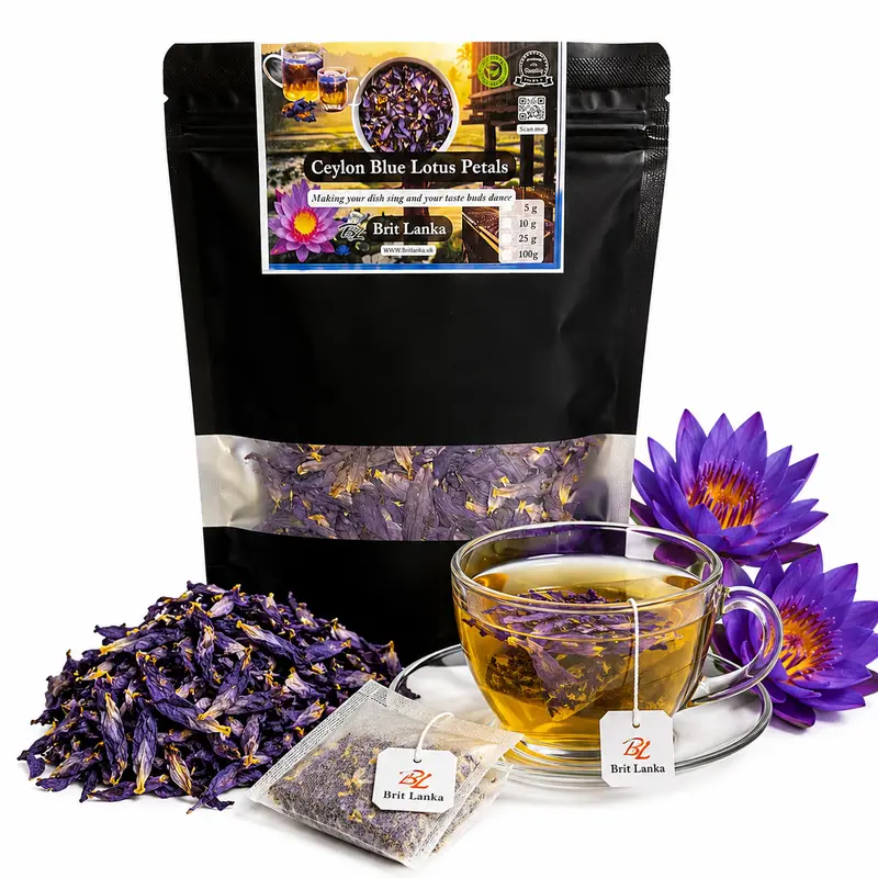 Blue Lotus Flower Petals