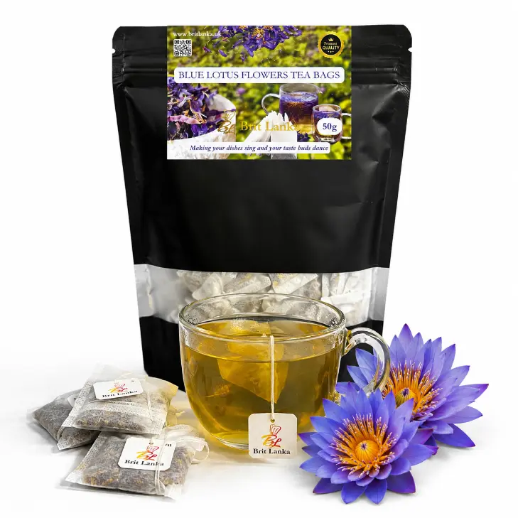 Blue Lotus Flower Tea – Premium Sri Lankan Herbal Tea