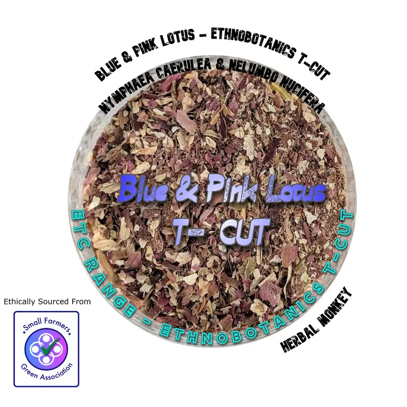 Blue Lotus & Pink Lotus | T-CUT Blend | Premium T-CUT Ethnobotanicals