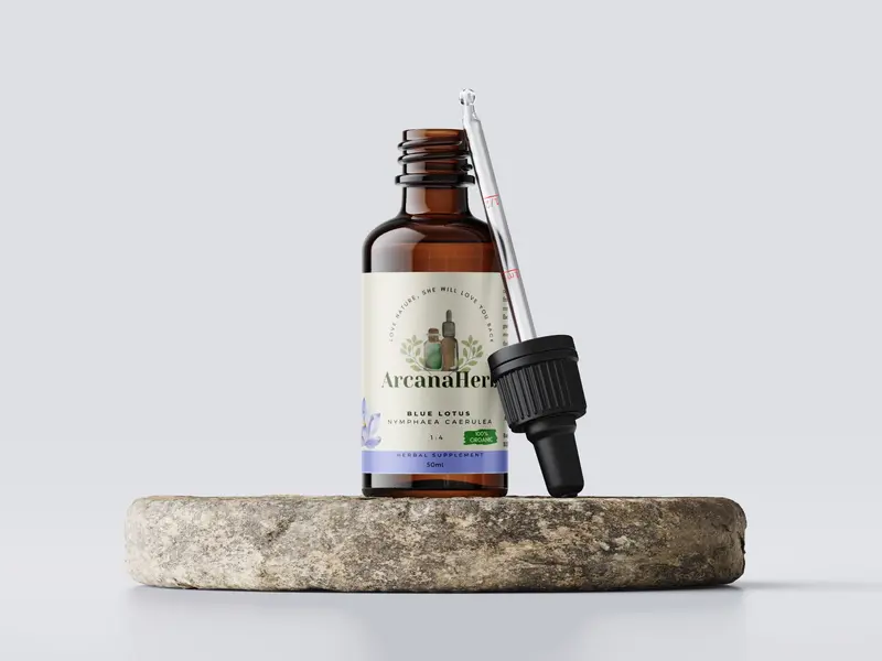 Blue Lotus Tincture. Organic Nymphaea caerulea 50 ml.100ml available 1