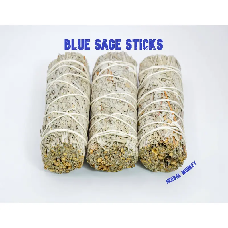 Blue Sage Sticks | Infused with loving energy within a Crystal Grid