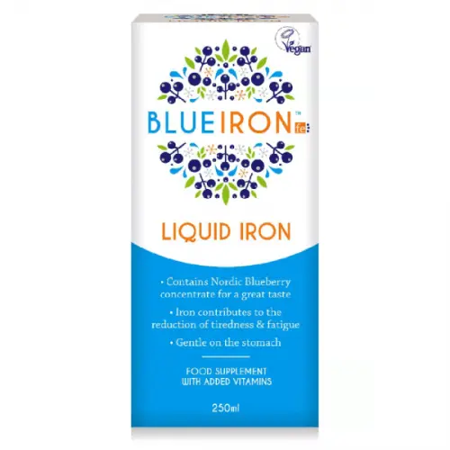 Blueiron Liquid Iron Supplement with Added Vitamins 250ml
