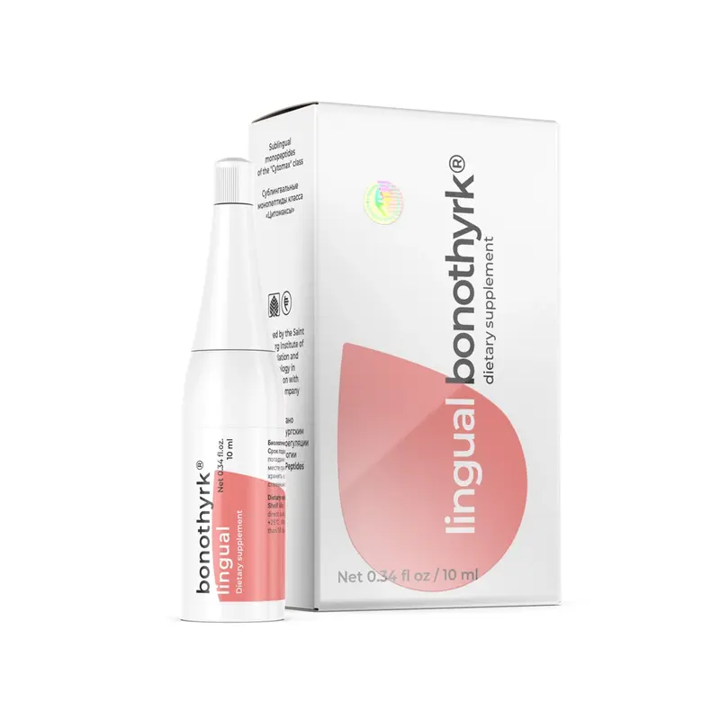 Bonothyrk Lingual Natural Food Supplement