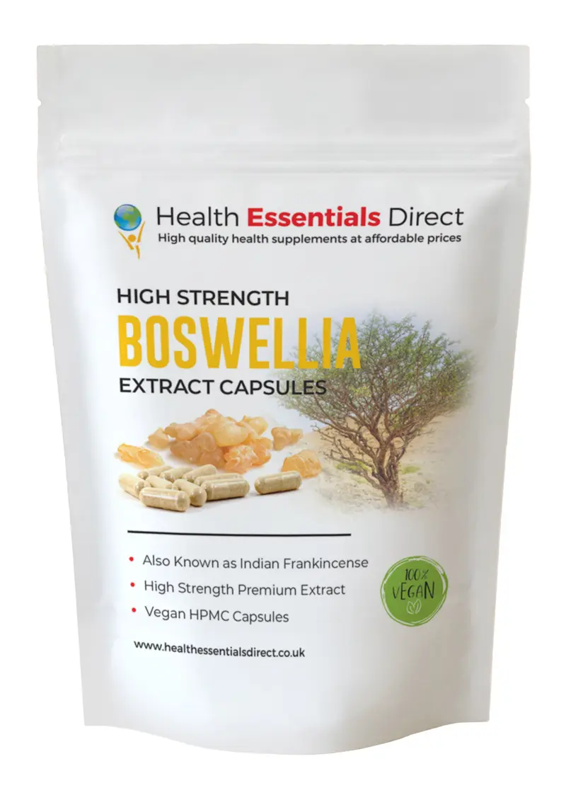 Boswellia Serrata Extract Capsules (Strong 85% Boswellic Acids - 1 a Day)