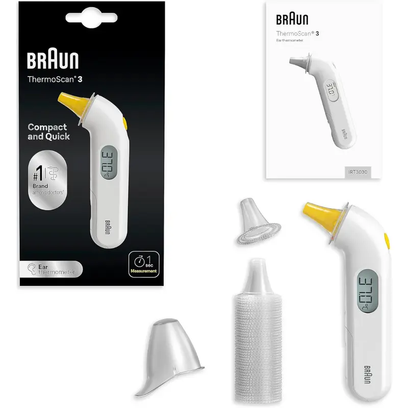 Braun ThermoScan 3 Ear thermometer (T)