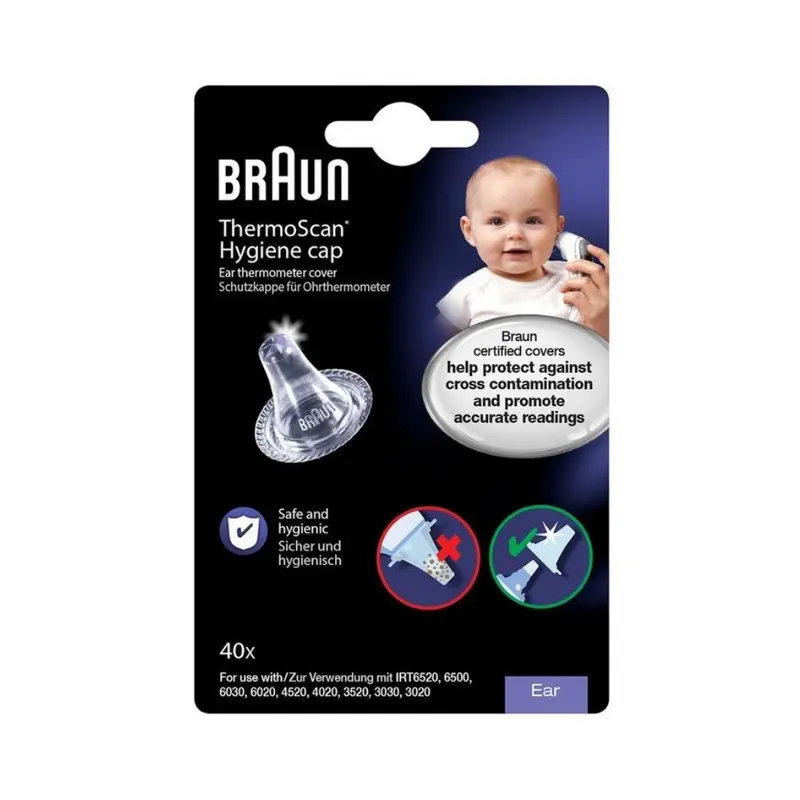 Braun Thermoscan Hygiene Caps 40x