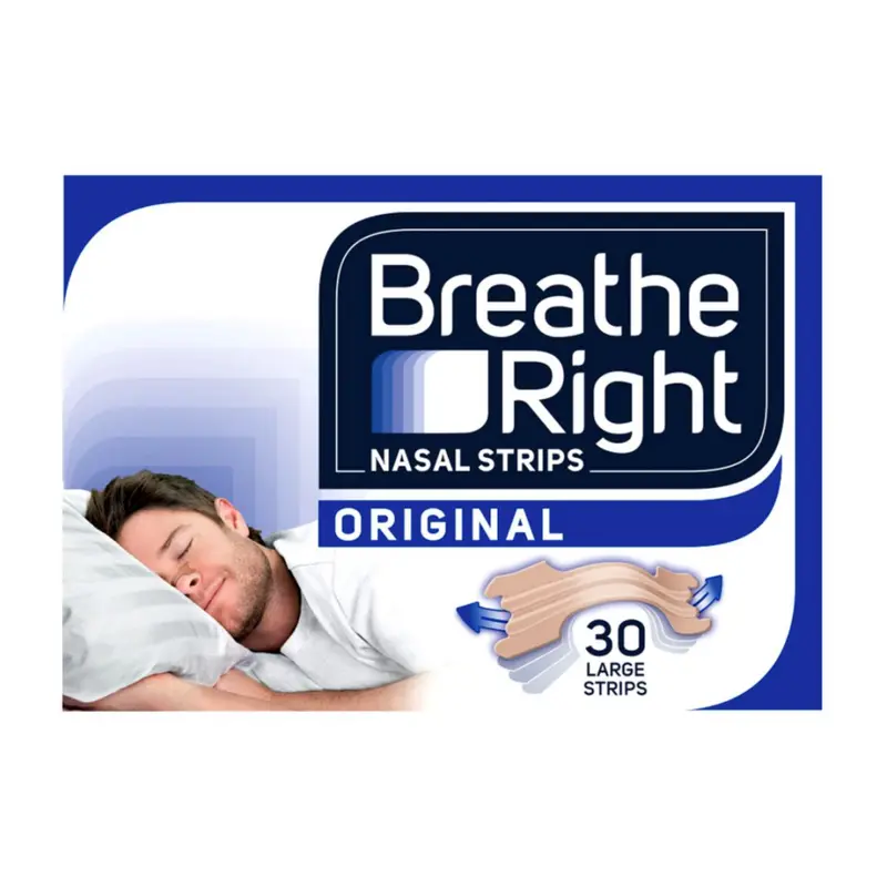 Breathe Right Congestion Relief Nasal Strips Original 30s