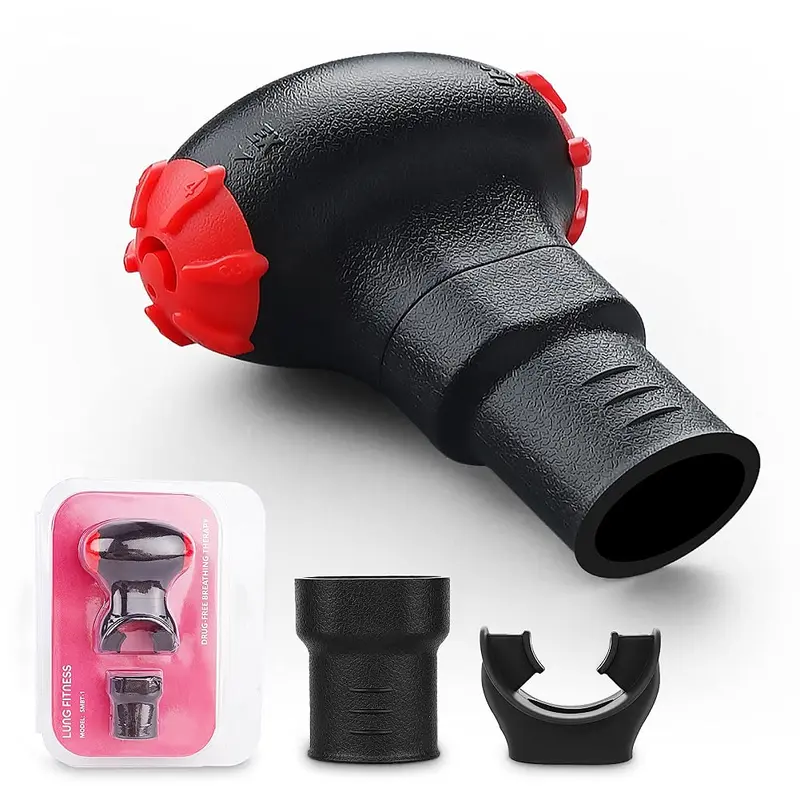 Breathing Exercise Device for Lungs Respiratory Muscle Strength Trainer Drug-free Therapy