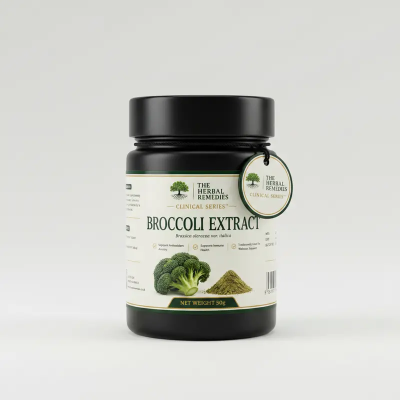Broccoli Extract Powder | Brassica Oleracea | Sulforaphane | Breast Prostate Colon Health | 50g 100g