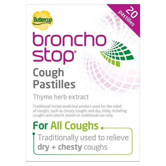 Bronchostop Cough Pastilles - 20 Pastilles