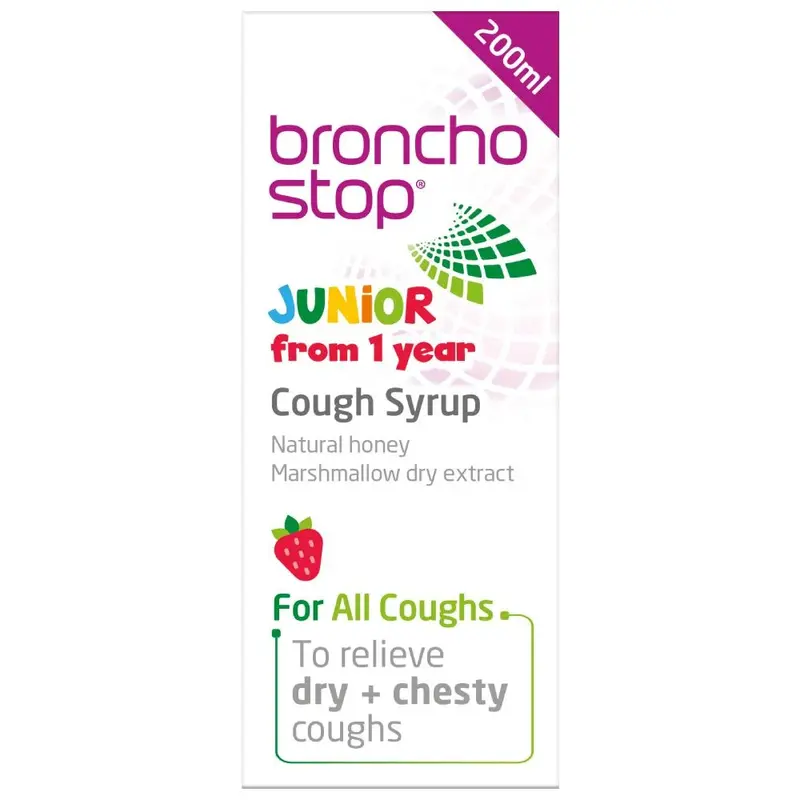 Bronchostop Junior Cough Syrup 200ml (A)