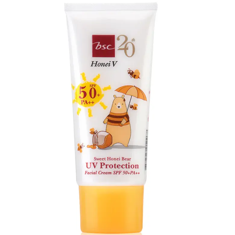 BSC Cosmetology - Honei V, Sweet Honei Bear UV Protection Facial Cream SPF50+/PA++ 30g.