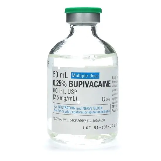 Bupivacaine 0.25% (POM)