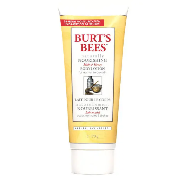 Burt's Bees Naturally Nourishing Milk & Honey Body Lotion (170g)