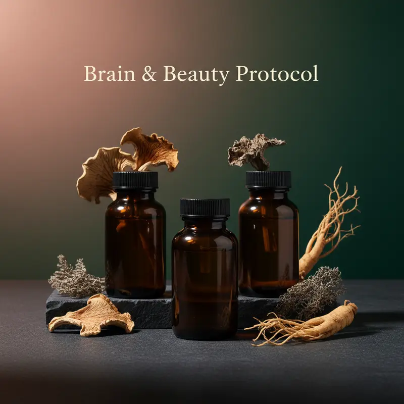 Bush Doctor Brain & Beauty Protocol | Elite 3-in-1 Focus & Vitality Stack
