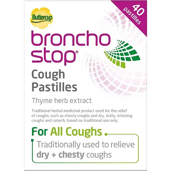 Buttercup Bronchostop Cough Pastilles Pack of 40 (A)