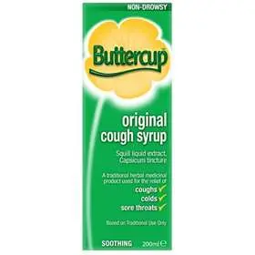 Buttercup Cough Syrup, Original 200ml (A)
