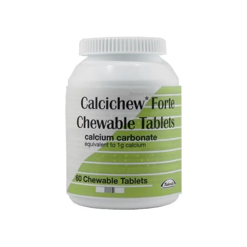 Calcichew Forte Chewable Tablets 1000mg - 60's (P)