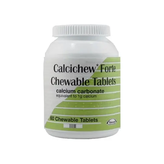 Calcichew Forte Chewable Tablets – 60 Tablets