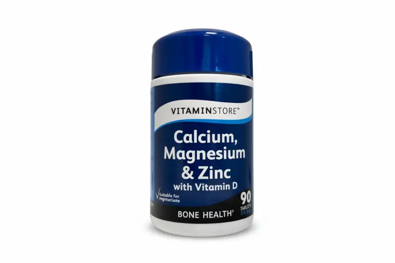 Calcium, Magnesium & Zinc – 90 Tablets,
