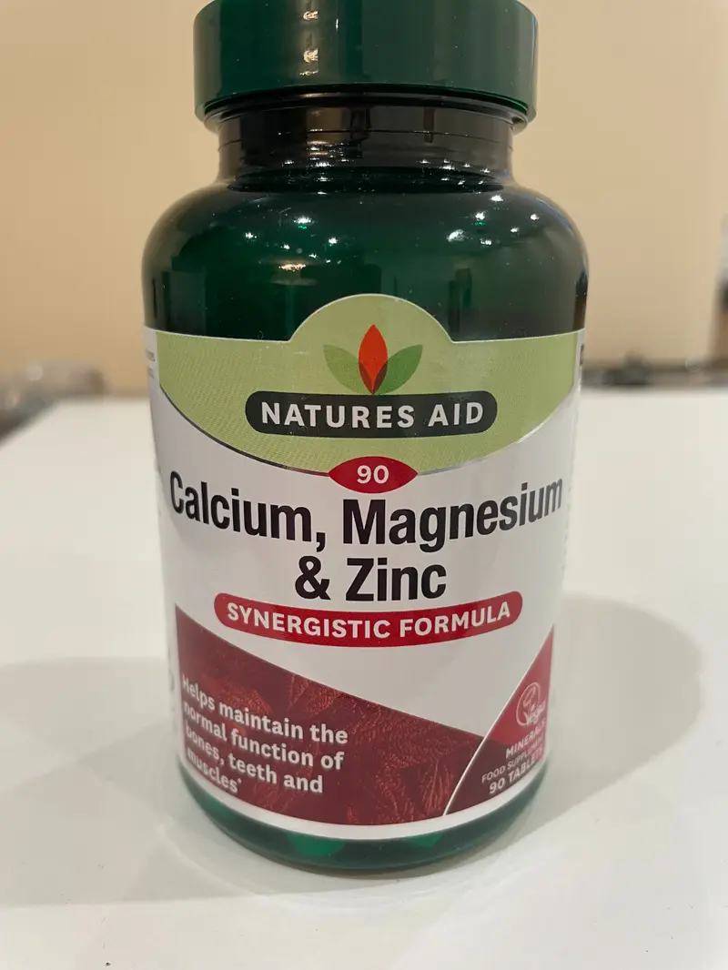 Calcium Magnesium Zinc 90 Tablets