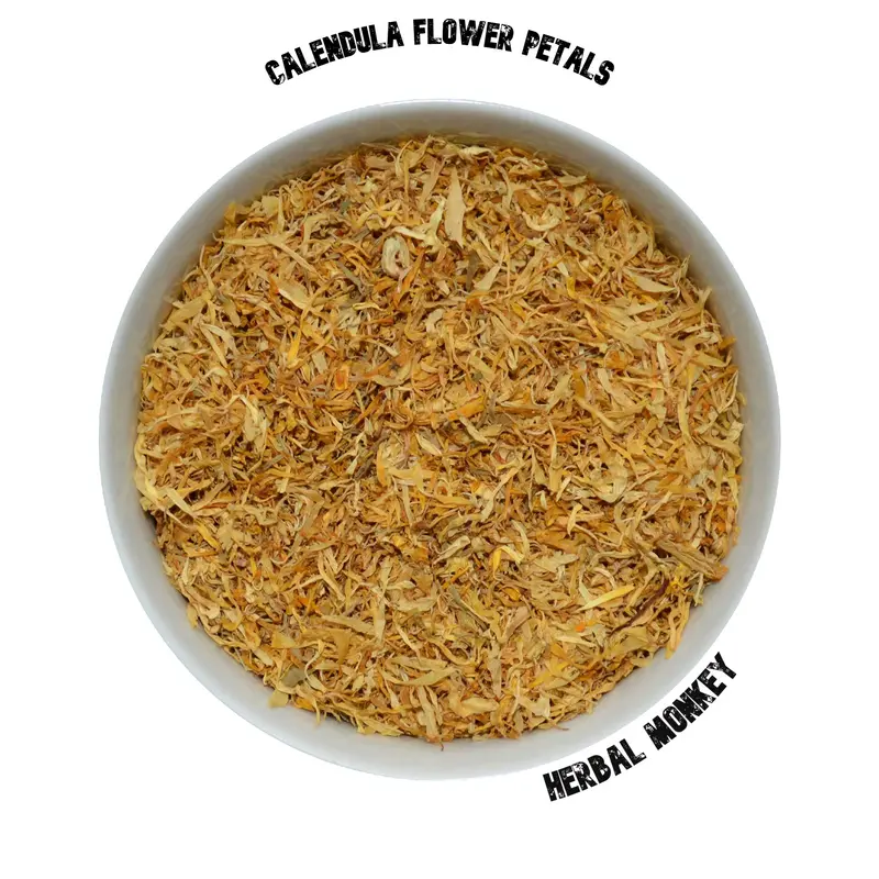 Calendula Petals – Calendula officinalis | Dried Botanical for Herbal Tea & Ritual Use
