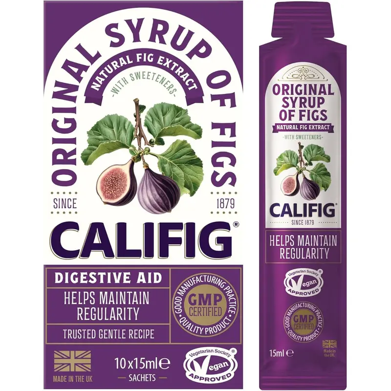 Califig Original Syrup of Figs Sachets 10 x 15 ml