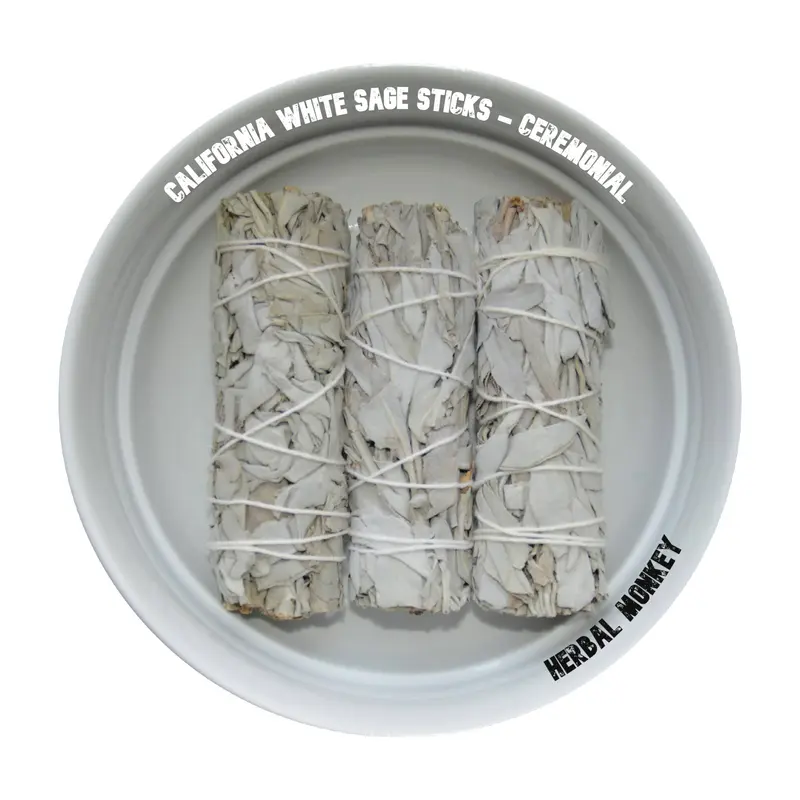 California White Sage Sticks | Infused with loving energy within a Crystal Grid