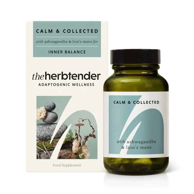 Calm & Collected with Ashwagandha & Lion's Mane for Inner Balance